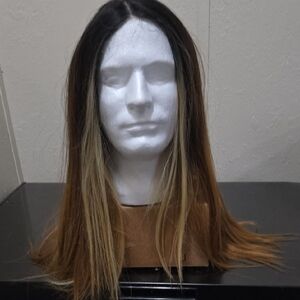 Elegant Ombre Brown and Blonde Wig